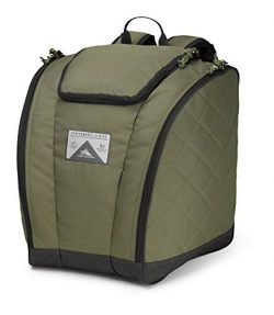 High Sierra Trapezoid Boot Bag, Moss/Quilted Moss/Raven