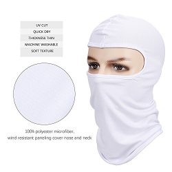 Lucco Balaclava Face Mask, Bike Motorcycle Helmet Neck Winter Hat Windproof Face Mask Full Face  ...