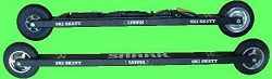 Ski Skett Shark Trainer Skating Roller Ski Bundle with NNN Bindings, Fully Assembled