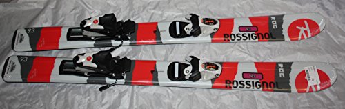 Rossignol ROC Jr Kids Skis 93cm with Rossignol comp kid adjustable bindings NEW