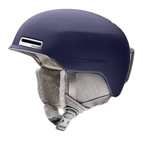Smith Optics Allure Adult Ski Snowmobile Helmet – Matte Midnight / Large