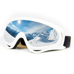 Ski Goggles Snowboard Adjustable UV Protective Motorcycle Goggles Outdoor Tactical Glasses Dust- ...