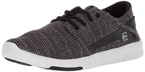 Etnies Men’s Scout Skate Shoe, Black/Heather, 9.5 Medium US
