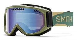 Smith Optics Adult Scope Snow Goggles Camo Frame/Blue Sensor Mirror