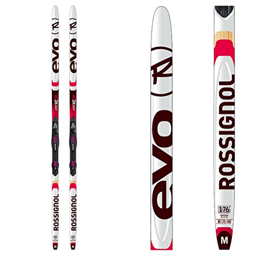 Rossignol Evo XC 50 XC Skis w/ Touring Auto Combi Bindings Mens Sz
