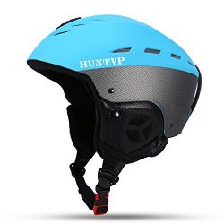 Huntvp Unisex Adult Snow Helmet Ski Snowmobile Sports Helmet with 16 vents Integrally Windproof  ...