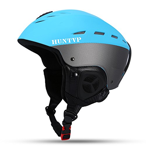 Huntvp Unisex Adult Snow Helmet Ski Snowmobile Sports Helmet with 16 vents Integrally Windproof ...