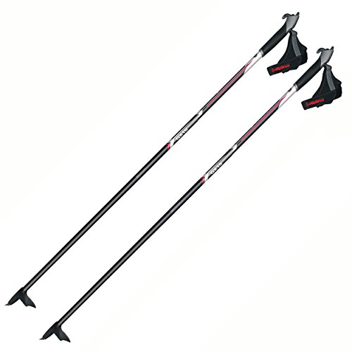 Alpina GX-10 Cross-Country Nordic Fiberglass Touring Ski Poles, 140cm, Pr.