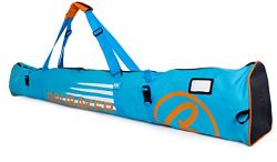 BRUBAKER Padded Ski Bag Skibag Carver Champion – Limited Edition – 170 cm / 66 7/8&# ...