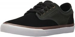 Emerica Men’s Wino G6 Skate Shoe, Black/Green, 9.5 Medium US