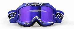 MX Goggles For Kids Youth By NENKI For Motocross Motorcycle Dirt Bike ATV Offroad Ski Snowboard  ...