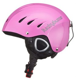 Lucky Bums Snow Sport Helmet with Fleece Liner, Pink, Small