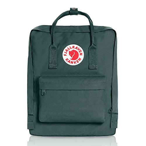 Fjallraven Kanken Classic Pack, Heritage and Responsibility Since 1960, Forest Green