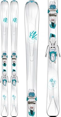 K2 Luvit 76 Ski with ER3 10 Binding – 156