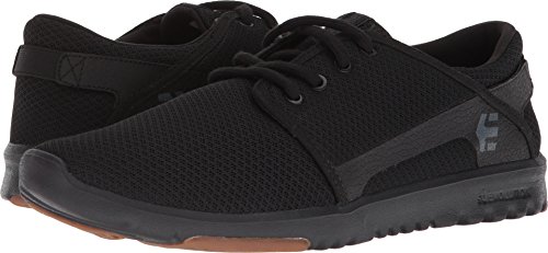 Etnies Men’s Scout Skate Shoe, Black/Black/Gum, 11 Medium US