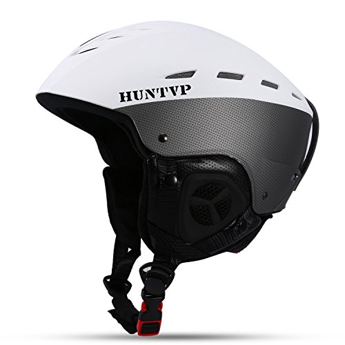 Huntvp Unisex Adult Snow Helmet Ski Snowmobile Sports Helmet with 16 vents Integrally Windproof ...