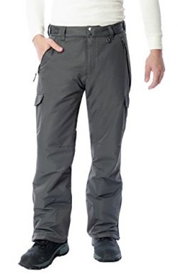 Men’s 1960 Snow Sports Cargo Pants, Large, Charcoal