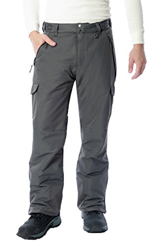 Men’s 1960 Snow Sports Cargo Pants, Large, Charcoal