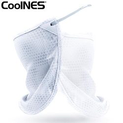 CoolNES 2 in 1 | A Removable Universal Fit Headband with Flaps | Neck or Face Mask | Multifuncti ...