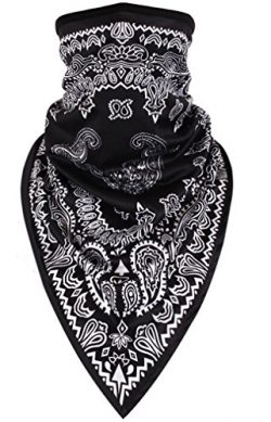 Kingree Balaclava Ski Mask, Motorcycle Helmets Liner Ski Gear Neck Gaiter, Paisley Series Quick- ...