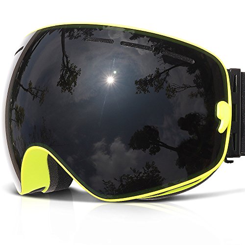 Ski Goggles,COPOZZ G1 Mens Womens Ski Snowboard Snowboarding Goggles – Over Glasses Double ...