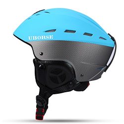 UBORSE Snowboard Helmet Ski Helmet Windproof Lightweight Professional Outdoors Skate Helmet with ...