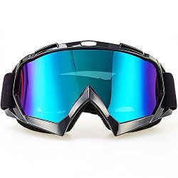 Ski Goggles,Motorcycle Goggles,Amagle Snowboard Adjustable UV Protective Outdoor Tactical Glasse ...