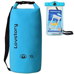 Waterproof Dry Bag – Roll Top Dry Compression Sack Keeps Gear Dry for Kayaking, Beach, Raf ...