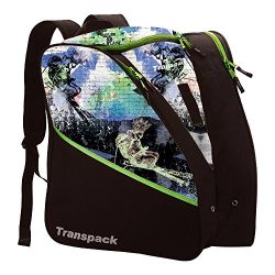 Transpack Edge Junior Ski Boot Bag 2018 – Glen Plake Lime