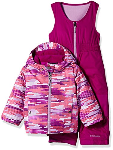 Columbia Little Girls’ Frosty Slope Set, Hydrangea Dot Print, X-Small