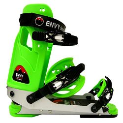 Envy Ski Frame – Comfortable Ski Boots (Green, Large)