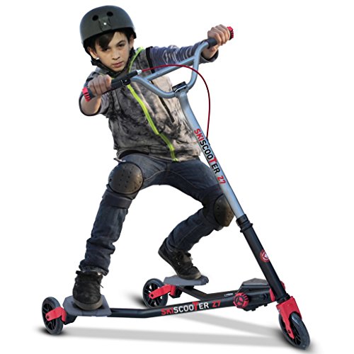 smarTrike Skiscooter Z7 Kids Scooter, Red, 42.3″ x 40.0″ x 27.2″