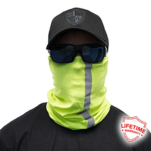 Sa Company Face Shield Micro Fiber Protect – Reflective Yellow