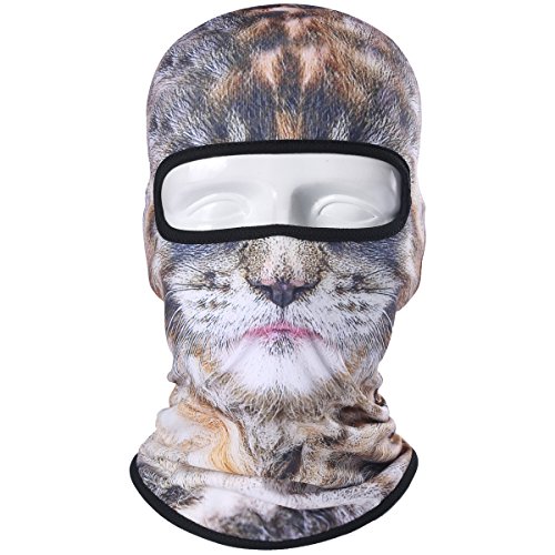 JIUSY Animal Balaclava Face Mask Breathable Speed Dry Outdoor Sports Riding Ski Head Cover Motor ...