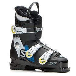 Salomon Team T3 Ski Boots Boys’ Black/White/Acid Green 23.5
