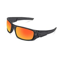 Polarized Sports Sunglasses UV400 Protection Cycling Glasses with 5 Interchangeable Lenses for C ...