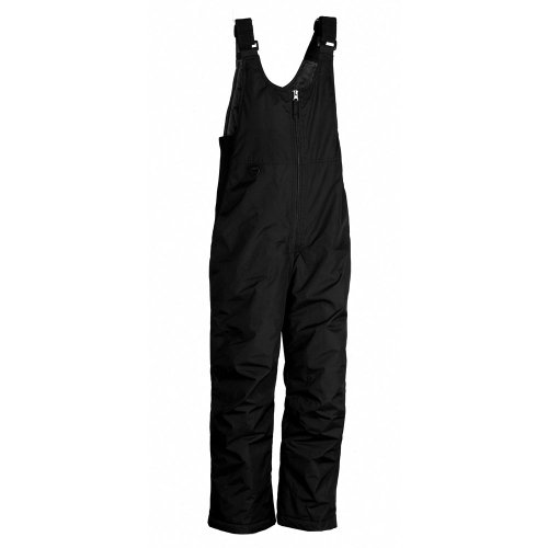 Youth Toboggan Insulated Bib,Black,X-Small