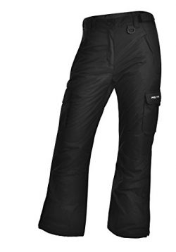 Arctix 1830-00-M Women’s Snowsport Cargo Pants, Medium, Black