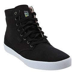 Etnies Men’s Jameson HT Skate Shoe, Black/White/Gum, 10 Medium US