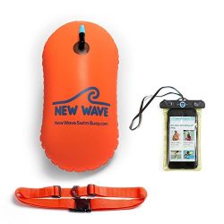 New Wave Swim Bubble for Open Water Swimmers and Triathletes – No Dry-bag – Waterpro ...