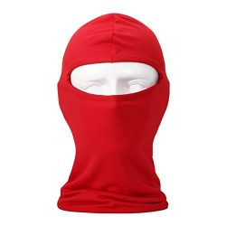 Seoget Candy Color Ultra Thin Ski Face Mask Under A Bike/Football Helmet -Balaclava