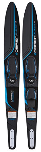O’Brien Celebrity Combo Water Skis with x-7 Bindings, Blue, 64″