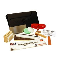 Tools4Boards Ski and Snowboard Tuning Kit, 12.5x7x2.25-Inch