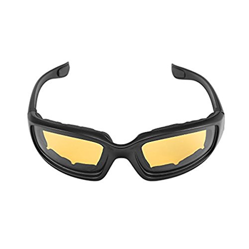 Yxaomite Motorcycle Glasses Men Goggles Padded Foam With Antifog UV Protection Lens Windproof Du ...
