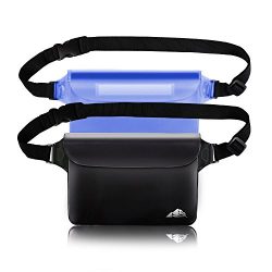 Waterproof Pouch, Screen Touch Sensitive Waterproof Bag with Adjustable Waist Strap – Keep ...