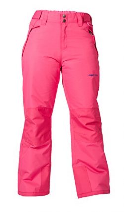 Arctix Youth Snow Pants with Reinforced Knees and Seat, Fuchsia, Medium