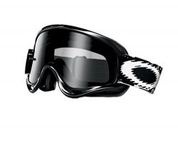 Oakley XS O-Frame with Clear Lens included MX Goggles XS O Frame & Clear AF Lens (jet black  ...
