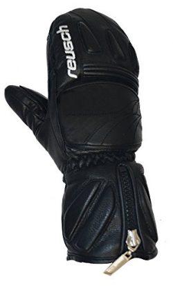 Reusch Snowsports Noram Dx Ski Mittens, Black, Medium