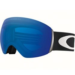 Oakley OO7050-20 Flight Deck Eyewear, Matte Black, Prizm Sapphire Iridium Lens
