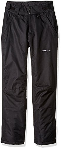 Arctix Women’s Insulated Snow Pant, Black, X-Small/Regular